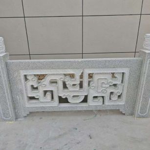 辽阳芝麻白河道栏杆 桥栏杆