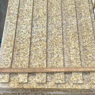 辽阳黄金麻盲道 石材盲道