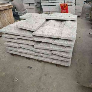 辽阳芝麻白蘑菇石，自然面