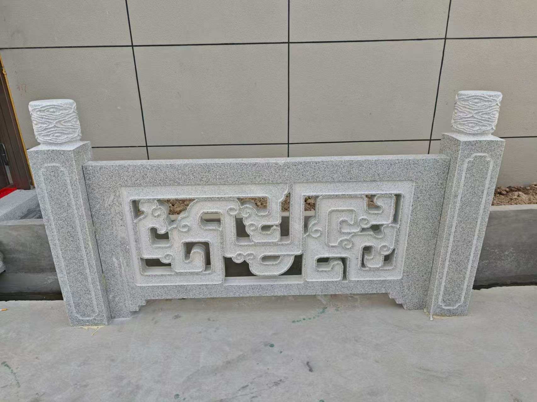 辽阳芝麻白河道栏杆 桥栏杆