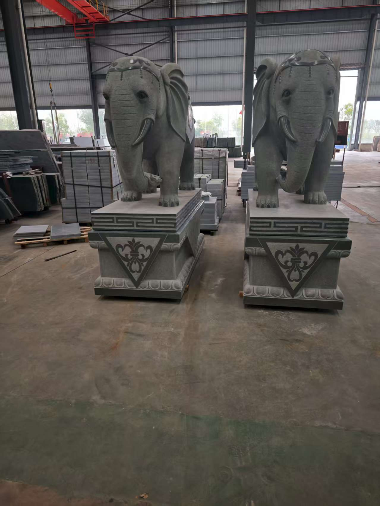 辽阳芝麻灰花岗岩对象 芝麻白芝麻灰大象